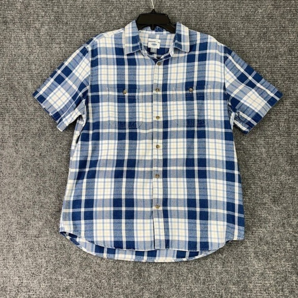 Old Navy Plaid Button Shirt Mensv